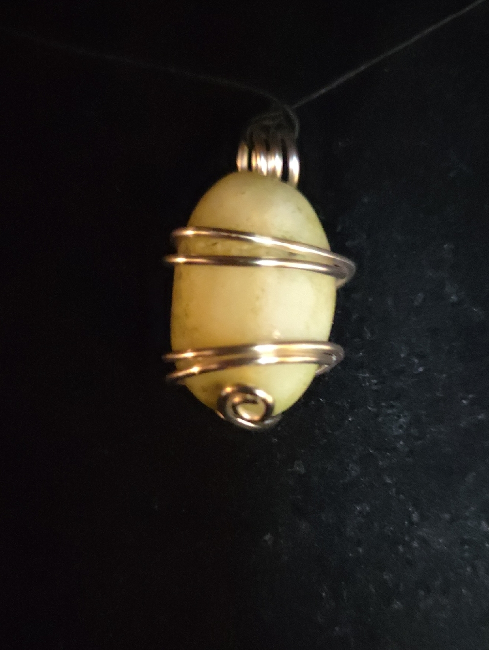 Handcrafted Green Ocean Jasper  Pendant- Women Jewelry